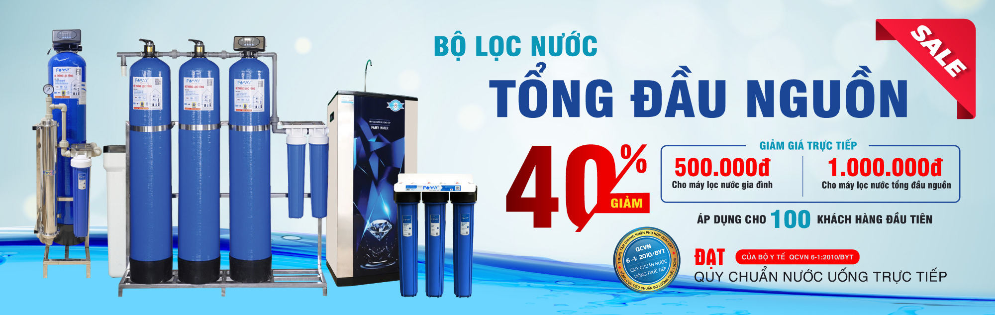 hệ thống lọc nước đầu nguồn